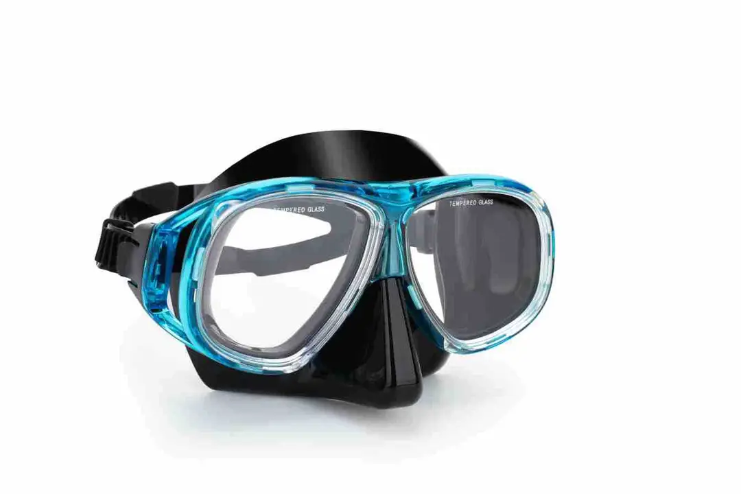 Wave Promotion Professional Snorkeling Two-Piece Set of Equipment Diving Goggles Breathing Tube Large Frame Wide Field of View