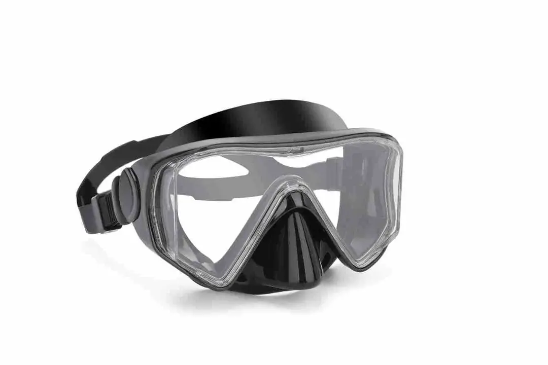 Wave Promotion Professional Snorkeling Two-Piece Set of Equipment Diving Goggles Breathing Tube Large Frame Wide Field of View