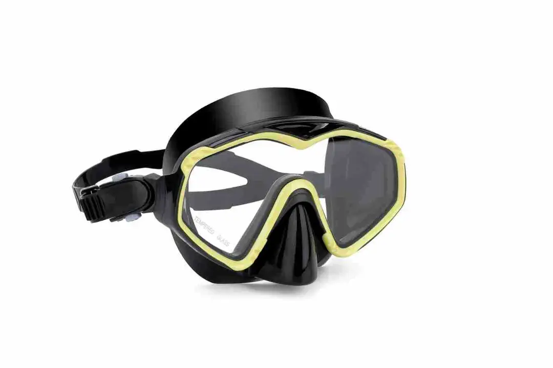 Wave Promotion Professional Snorkeling Two-Piece Set of Equipment Diving Goggles Breathing Tube Large Frame Wide Field of View