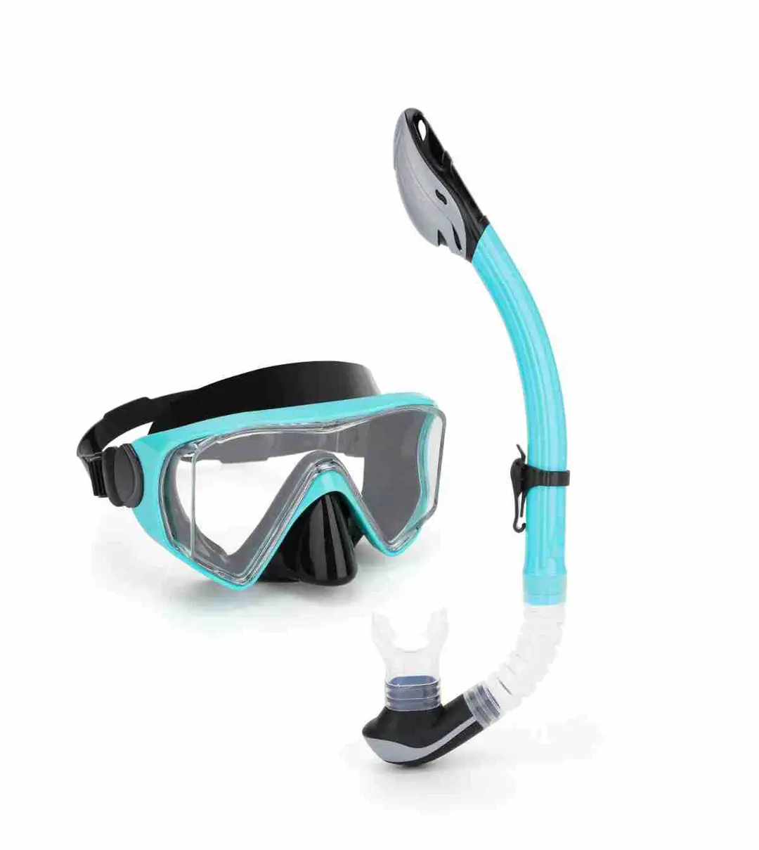Wave Promotion Professional Snorkeling Two-Piece Set of Equipment Diving Goggles Breathing Tube Large Frame Wide Field of View — feature 3
