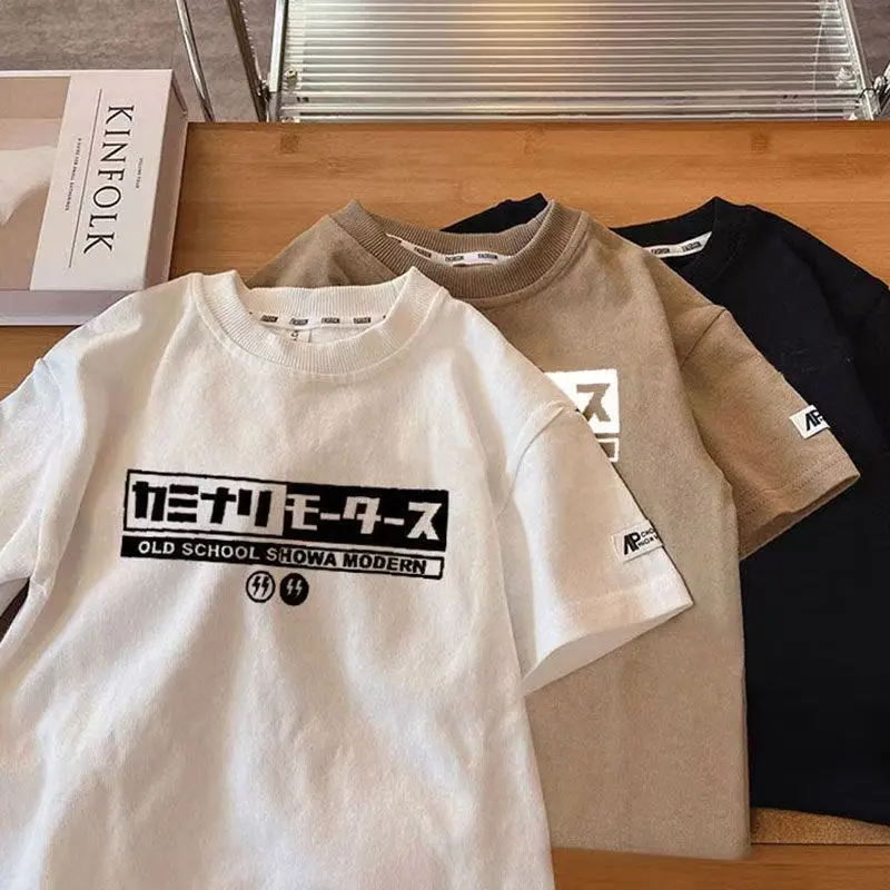 Boys T-Shirt Short Sleeve Pure Cotton Summer 2025 - Image 5