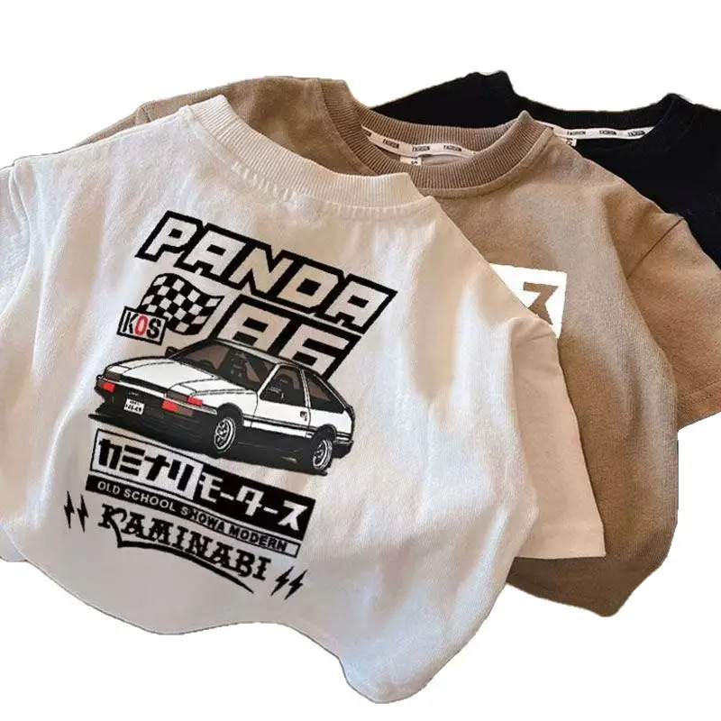 Boys T-Shirt Short Sleeve Pure Cotton Summer 2025 - Image 8