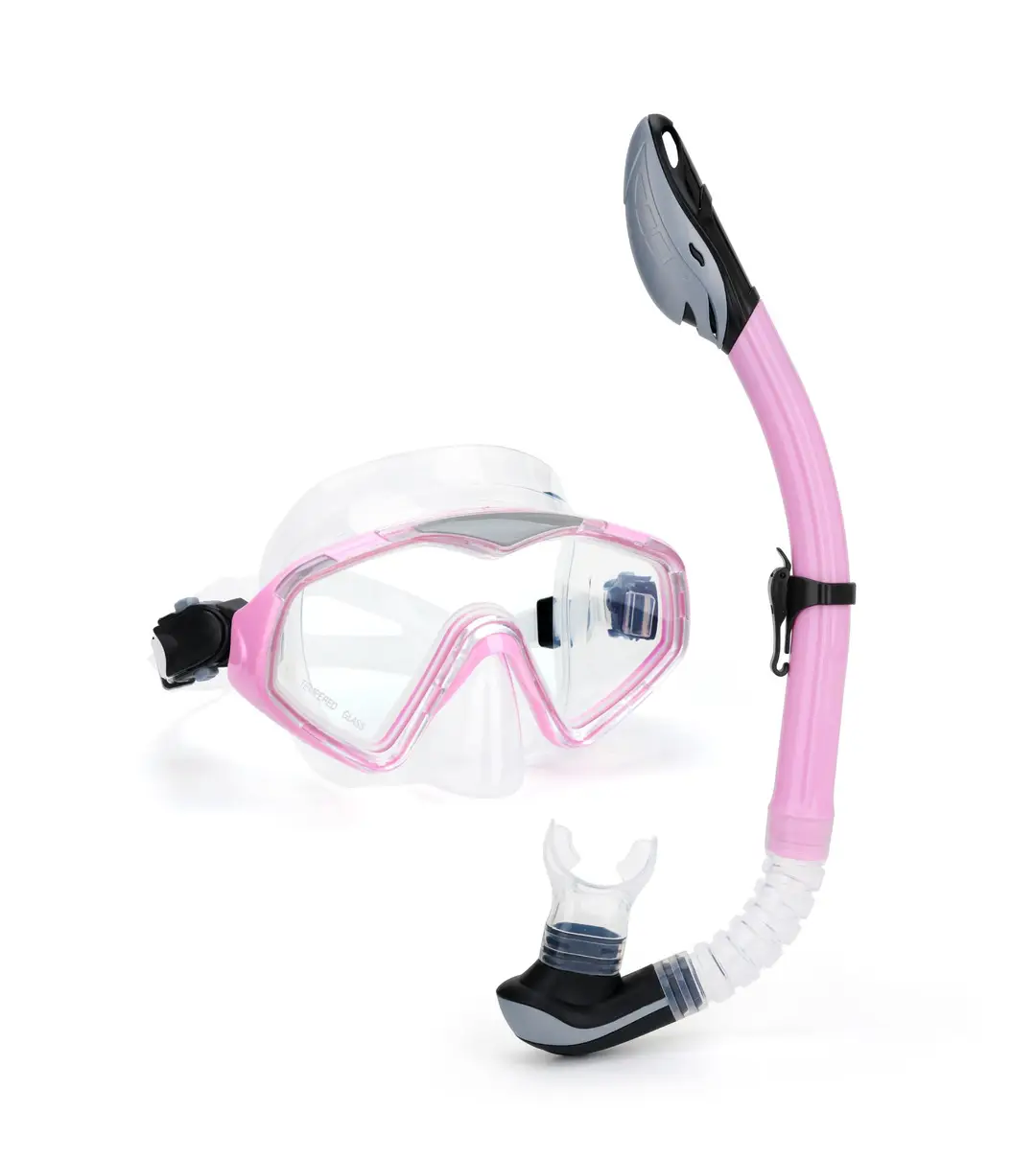 Wave Promotion Professional Snorkeling Two-Piece Set of Equipment Diving Goggles Breathing Tube Large Frame Wide Field of View
