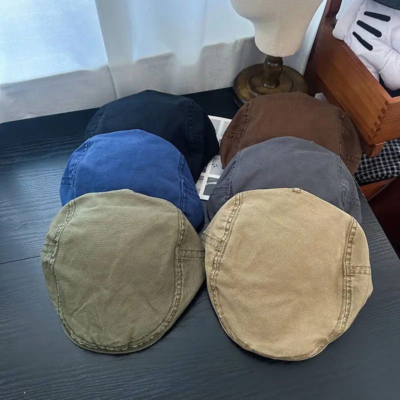 British Retro Duckbill Sun Hat for Men Women - Image 8