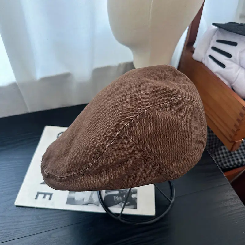 British Retro Duckbill Sun Hat for Men Women - Image 2