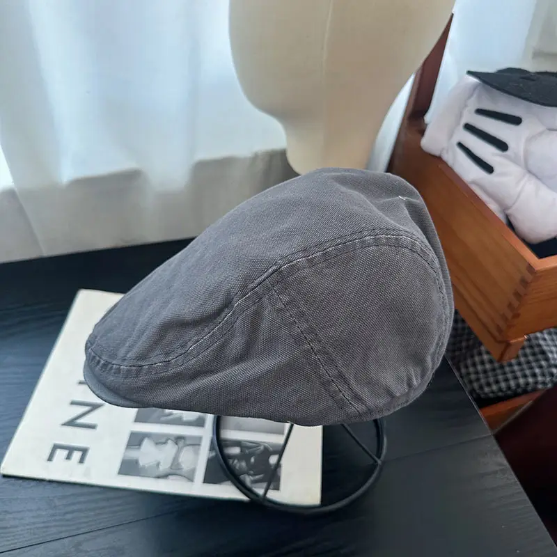 British Retro Duckbill Sun Hat for Men Women - Image 3