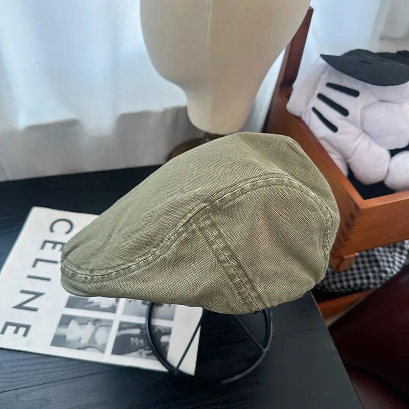 British Retro Duckbill Sun Hat for Men Women - Image 4
