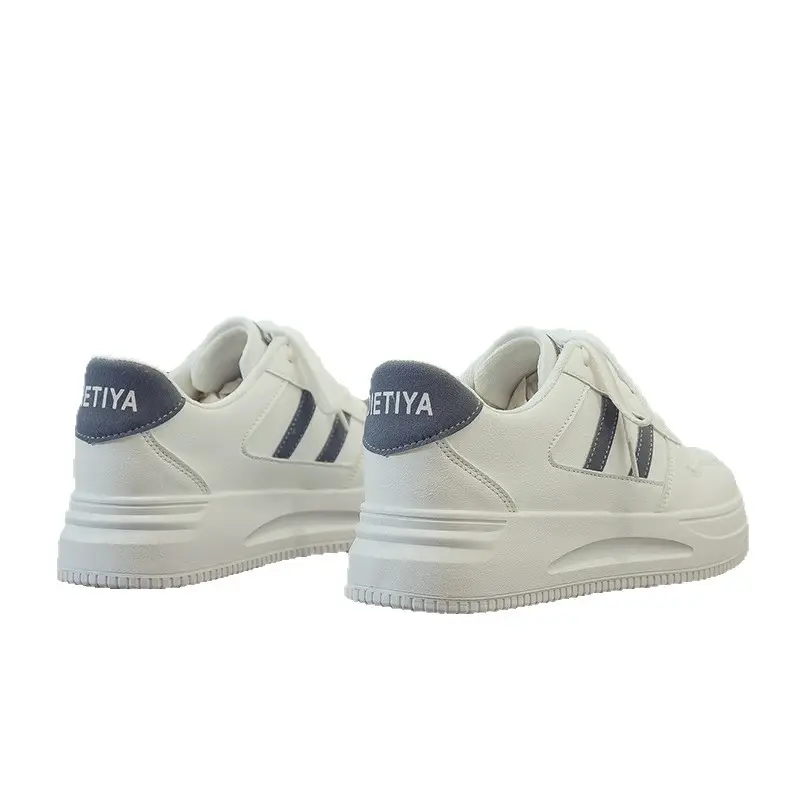 Women White Casual Sneakers 2025 Spring Autumn Ins