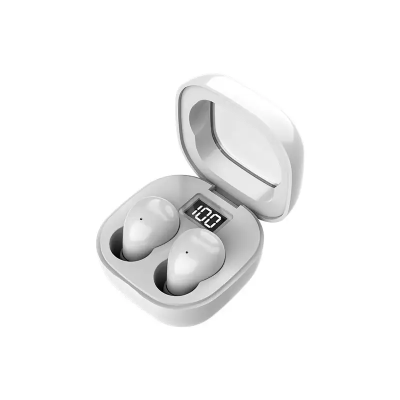 Cross-Border Best-Selling Sk19 Bluetooth Earphones In-Ear Wireless Noise-Cancelling Ultra-Small Mini Sleep Tws Earphones Mini Style