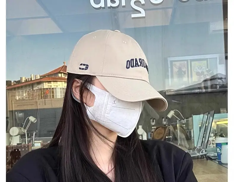 Women Cotton Duckbill Cap Colorado Embroidery Large — feature 11