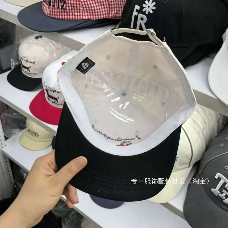 Japanese-Style Dachshund Cap for Women Spring Autumn Hip Hop Color Blocked — feature 11