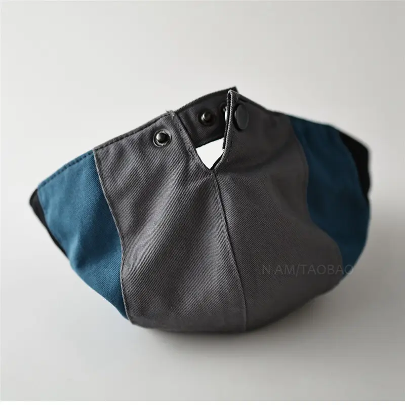New Japanese Style Retro Patchwork Forward Cap Unisex - Image 8