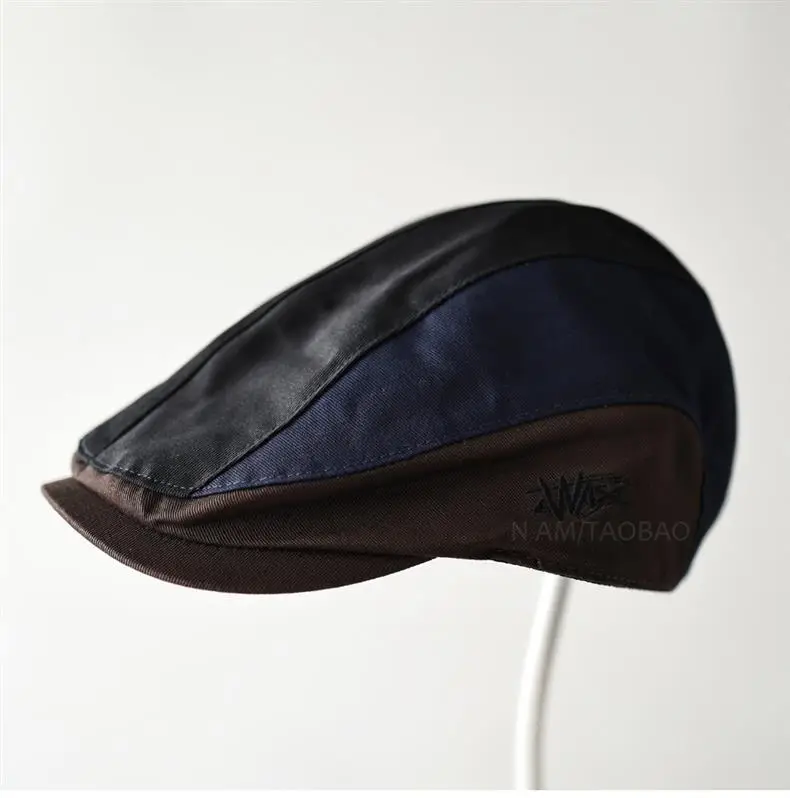 New Japanese Style Retro Patchwork Forward Cap Unisex — feature 7