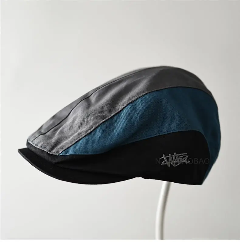 New Japanese Style Retro Patchwork Forward Cap Unisex — feature 9