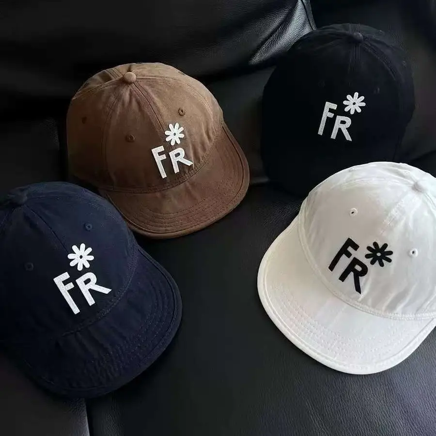 Black FR Logo Baseball Cap for Women