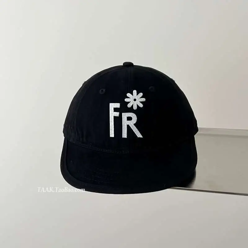 Black FR Logo Baseball Cap for Women — feature 9