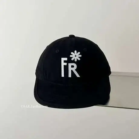 Black FR Logo Baseball Cap for Women