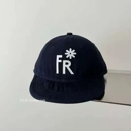 Black FR Logo Baseball Cap for Women