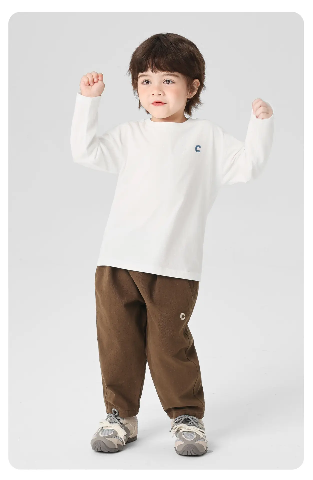 Right European Boys Cotton Long Sleeve T-Shirt Maroon 2026 — feature 21