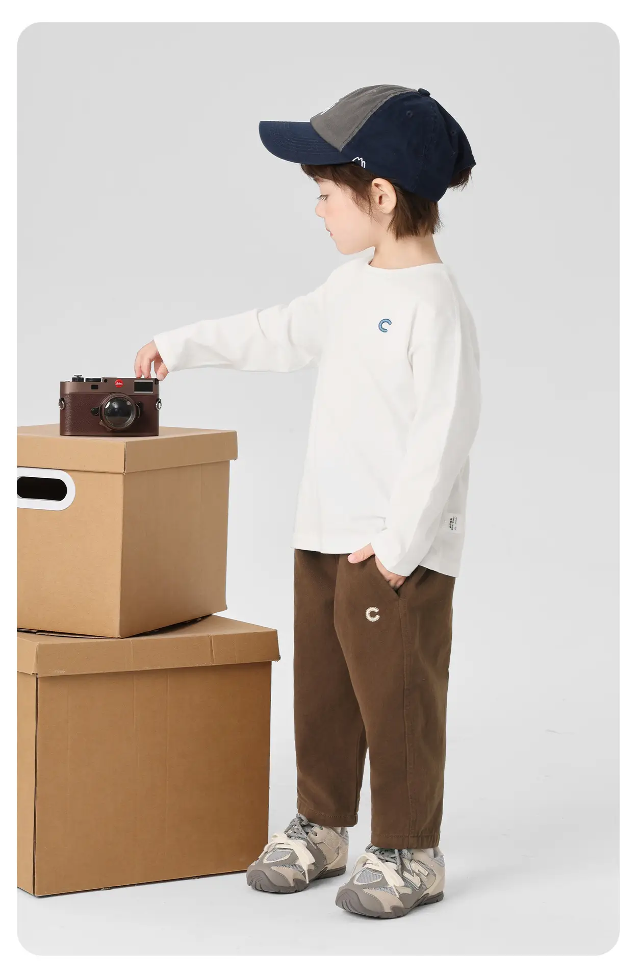 Right European Boys Cotton Long Sleeve T-Shirt Maroon 2026 — feature 24