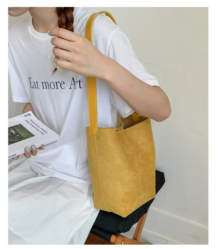 Brown Leather Shoulder Bag Large Capacity 2025 — feature 14