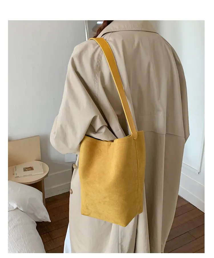 Brown Leather Shoulder Bag Large Capacity 2025 — feature 20