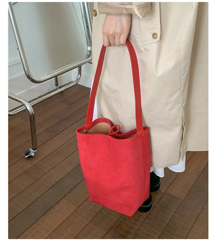 Brown Leather Shoulder Bag Large Capacity 2025 — feature 34