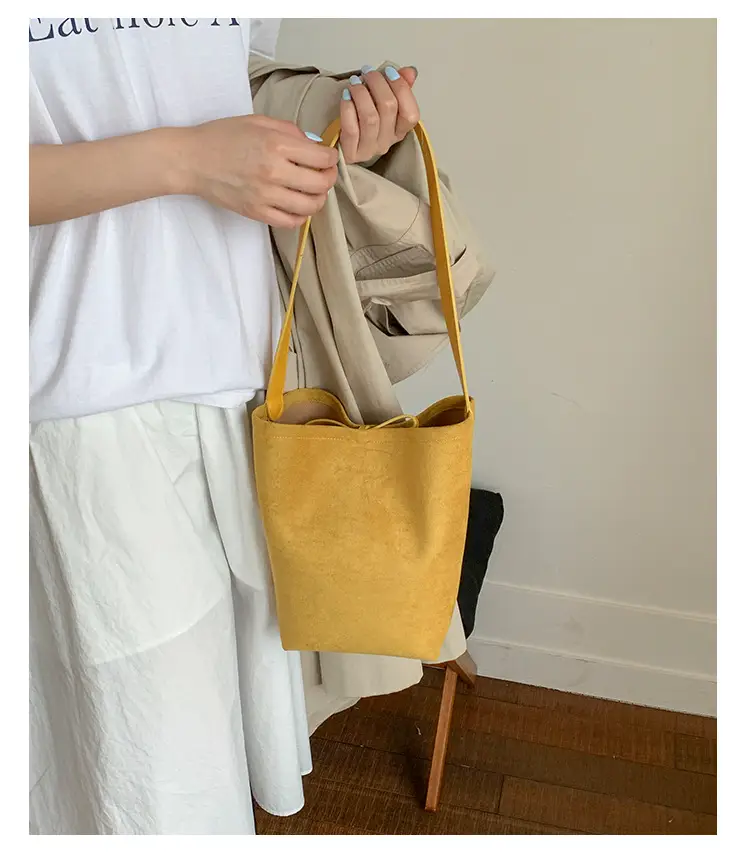 Brown Leather Shoulder Bag Large Capacity 2025 — feature 9