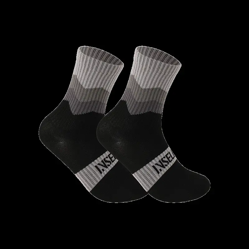 Outdoor Hiking Socks, Mid-Calf Colorful Cotton Socks, Camping Sports Skiing Wading Breathable Quick-Drying Cycling Men's Socks — feature 12
