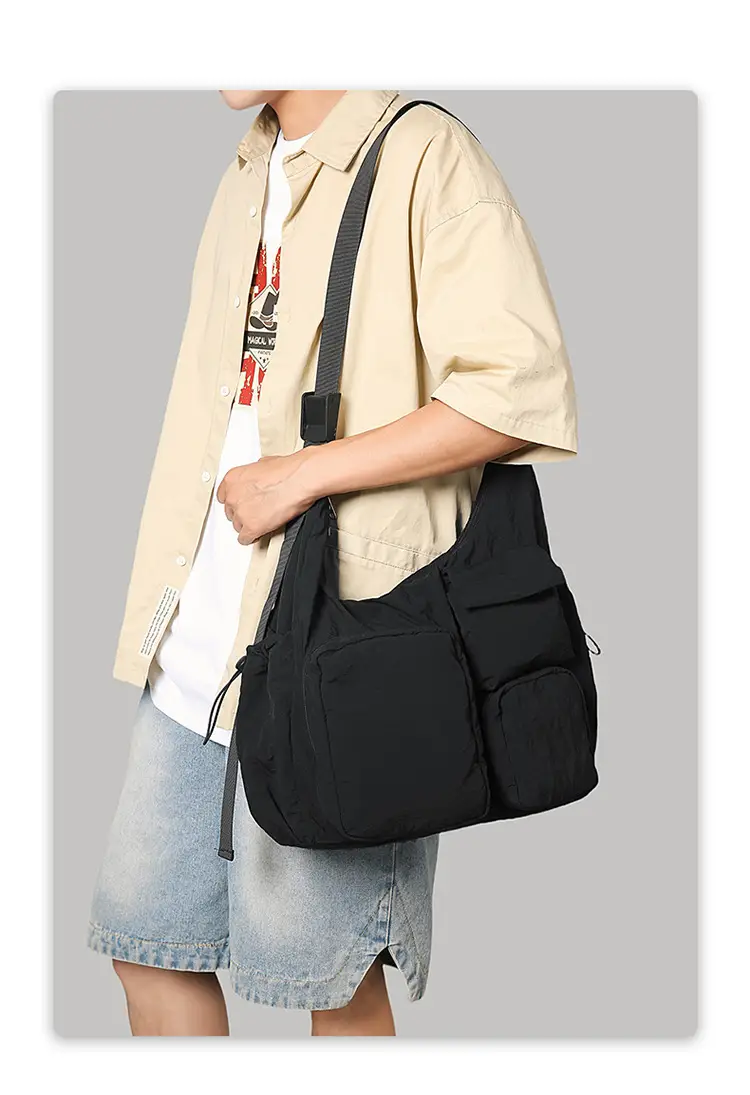 Dual-Purpose Crossbody Bag for Men Women Large Capacity — feature 9