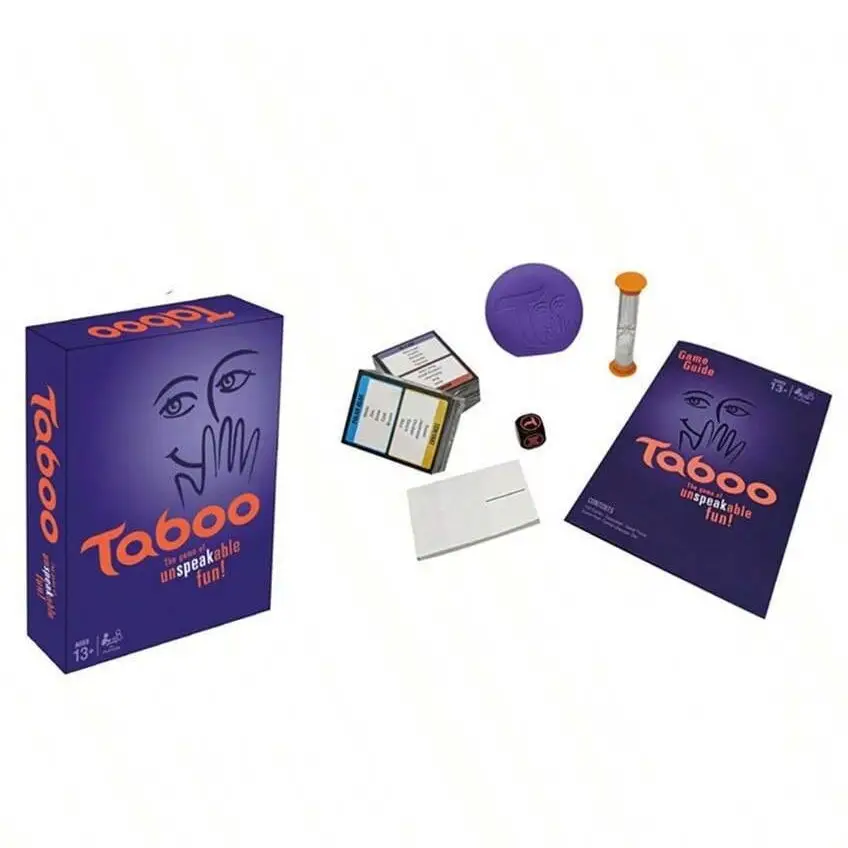 Taboocardsgame Board Games Cross-Border Supply of New Party Cards and Casual Board Game Cards