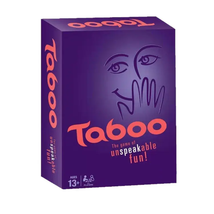Taboocardsgame Board Games Cross-Border Supply of New Party Cards and Casual Board Game Cards