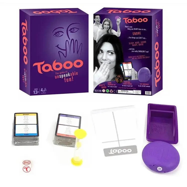 Taboocardsgame Board Games Cross-Border Supply of New Party Cards and Casual Board Game Cards — feature 7