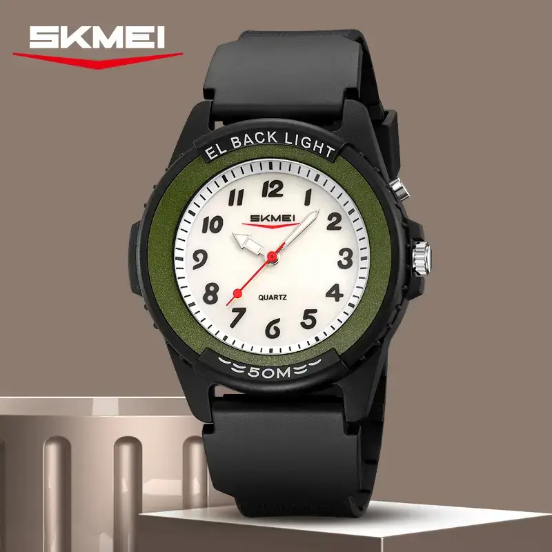 Shameel Black LED Watch for Men Women Waterproof - Image 11