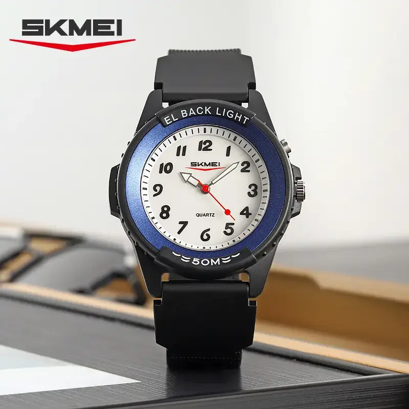 Shameel Black LED Watch for Men Women Waterproof - Image 13