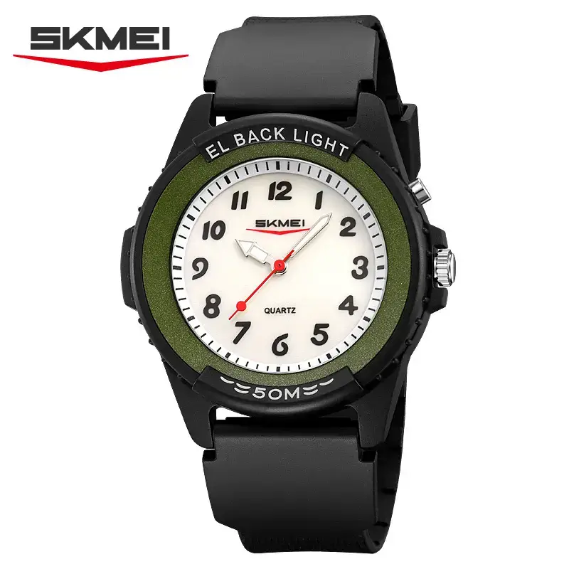 Shameel Black LED Watch for Men Women Waterproof - Image 6