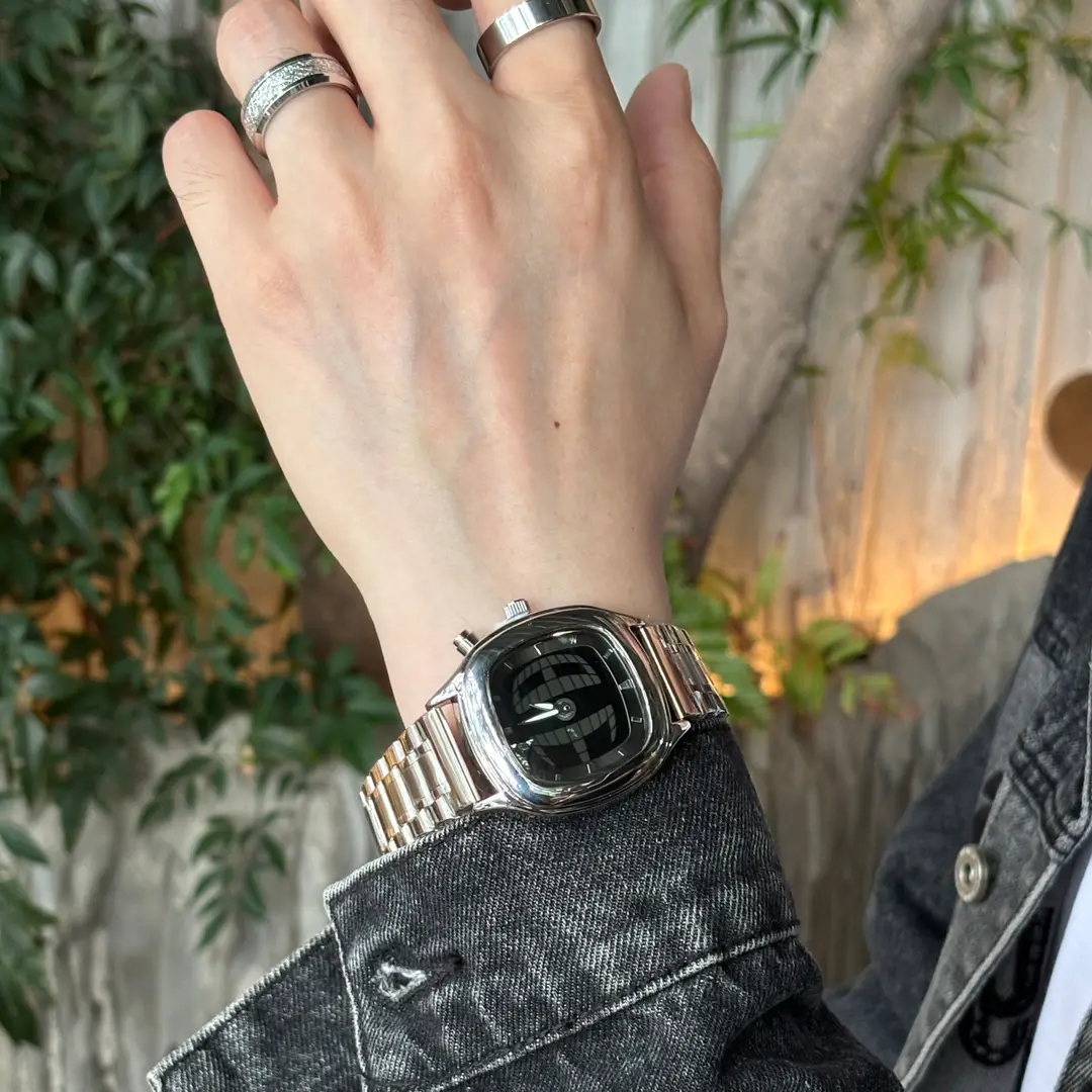 Millennial Retro Fashion Concept Digital Display Sports Men's Watch with Analog and Digital Hands, Niche Ins Trendy Brand Quartz Watch — feature 10