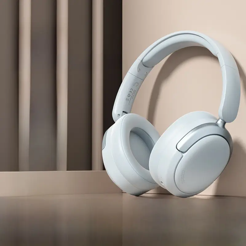 Over-Ear Wireless Bluetooth Headphones Black Noise Reduction - Image 3