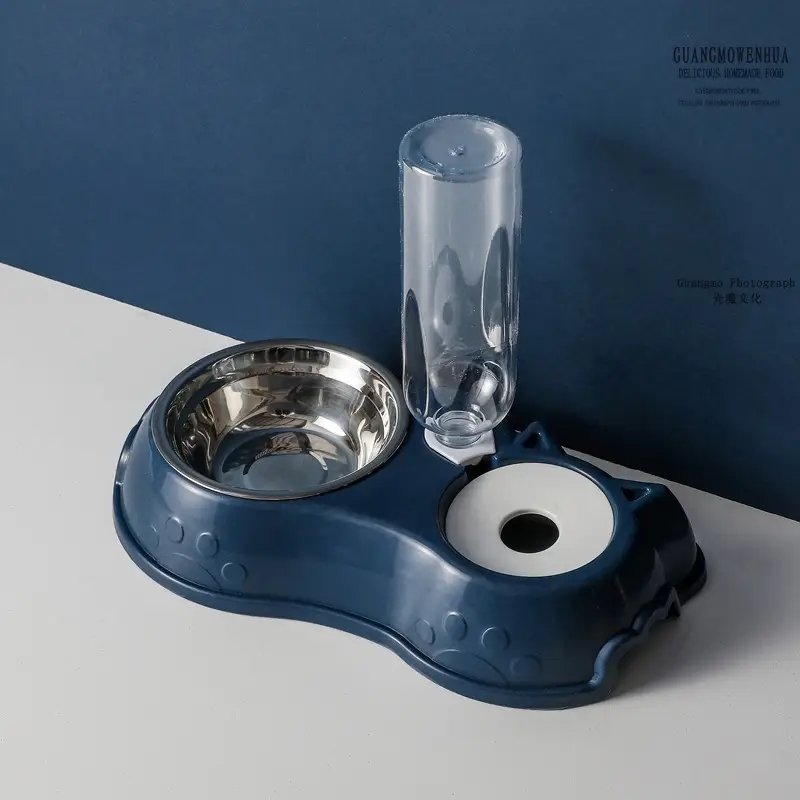 Automatic Drinking Water Bowl for Cats, Feeding Bowl for Dogs, Double Bowl for Dogs and Cats, Water Bowl, Food Bowl, Pet Supplies - Image 5
