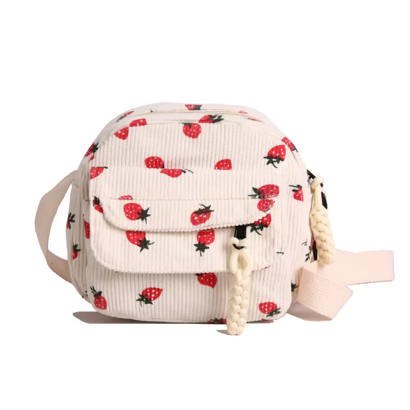 Japanese Style Strawberry Crossbody Bag for Women - Image 9