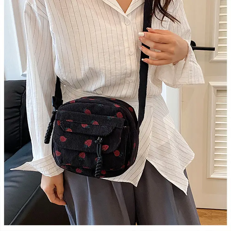 Japanese Style Strawberry Crossbody Bag for Women — feature 10