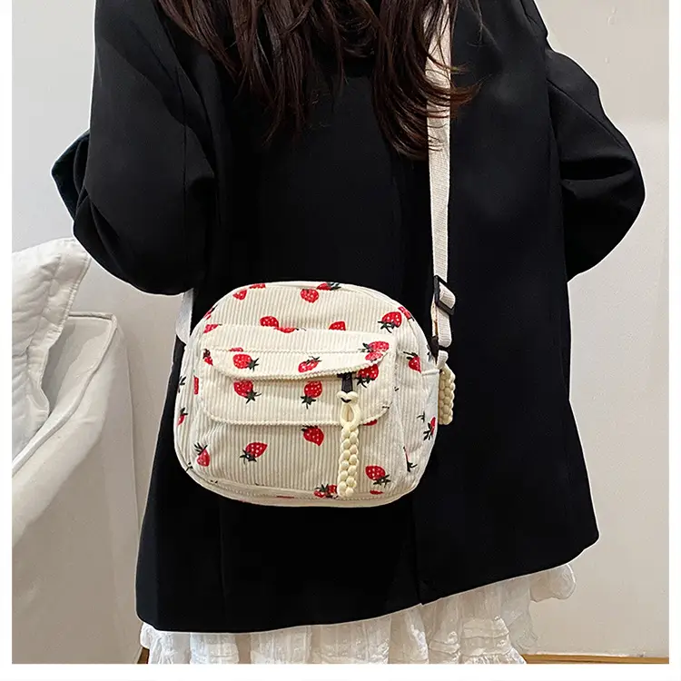 Japanese Style Strawberry Crossbody Bag for Women — feature 12