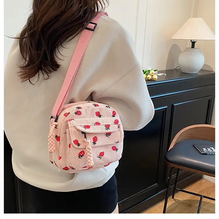 Japanese Style Strawberry Crossbody Bag for Women — feature 17