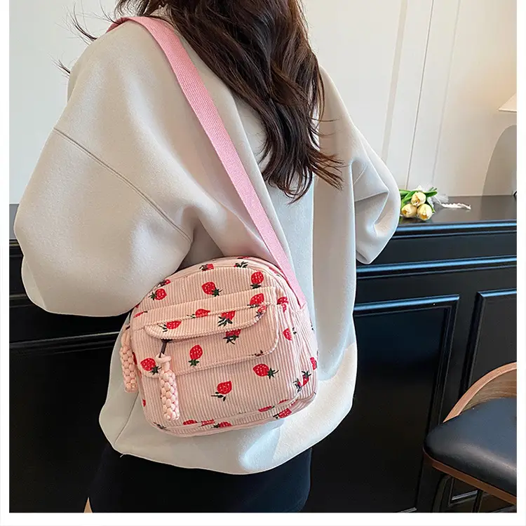 Japanese Style Strawberry Crossbody Bag for Women — feature 19