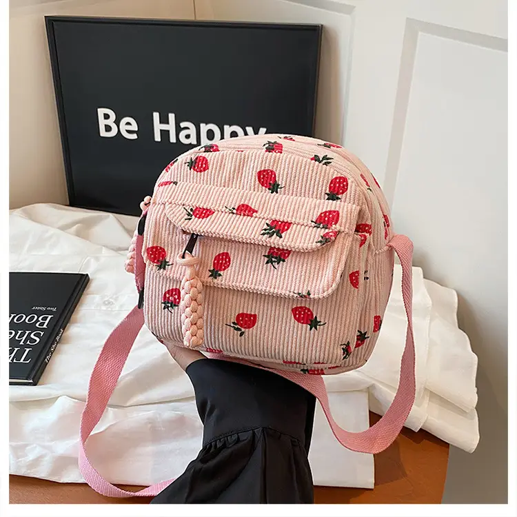 Japanese Style Strawberry Crossbody Bag for Women — feature 24