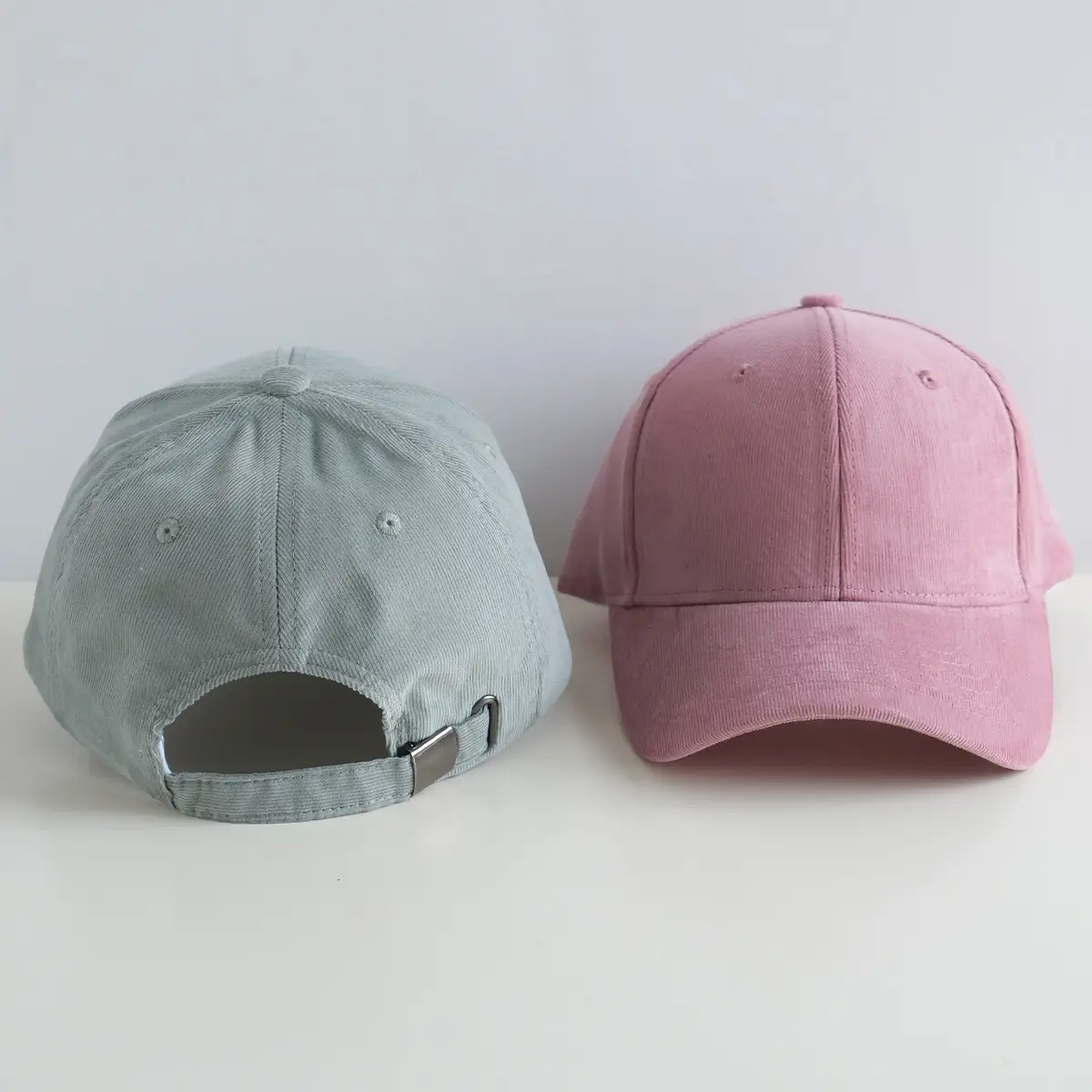Unisex Korean Style Baseball Cap Light Grey