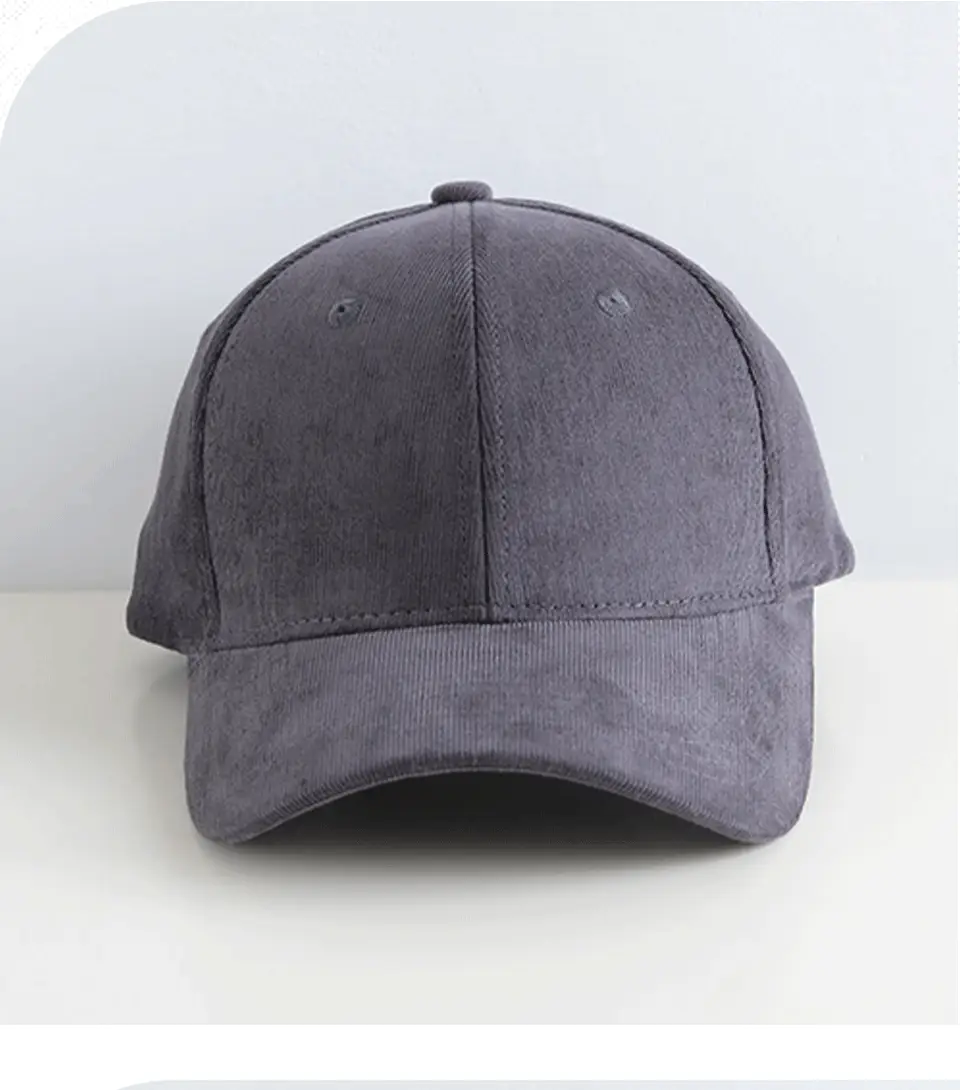 Unisex Korean Style Baseball Cap Light Grey — feature 34