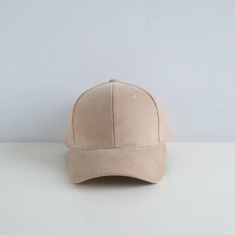 Unisex Korean Style Baseball Cap Light Grey
