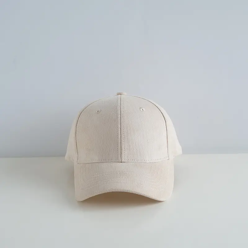 Unisex Korean Style Baseball Cap Light Grey