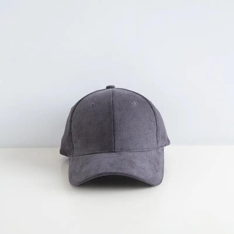 Unisex Korean Style Baseball Cap Light Grey